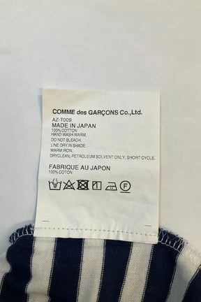 T-shirt Comme Des Garçons Marine en Coton