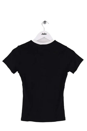 T-shirt Courrèges Noir en Coton