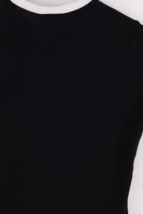 T-shirt Courrèges Noir en Coton