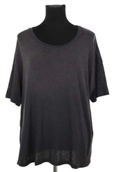 T-shirt Current Elliott Anthracite en Coton, taille M - Seconde Main