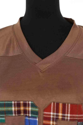 T-shirt Denim Tears Marron en Synthétique