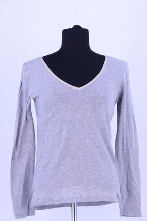 T-shirt Des Petits Hauts Gris en Coton