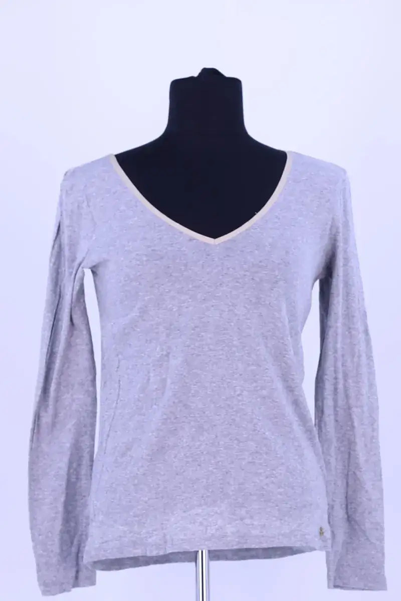 T-shirt Des Petits Hauts Gris en Coton
