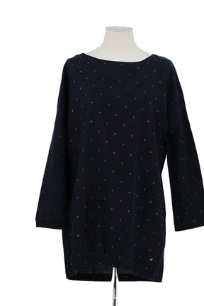 T-shirt Des Petits Hauts Noir en Coton, taille L - Seconde Main