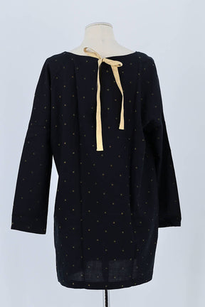 T-shirt Des Petits Hauts Noir en Coton