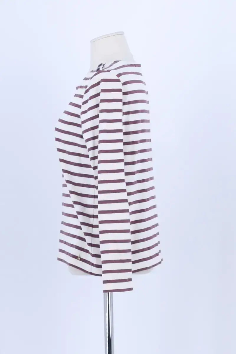T-shirt Des Petits Hauts Violet en Coton