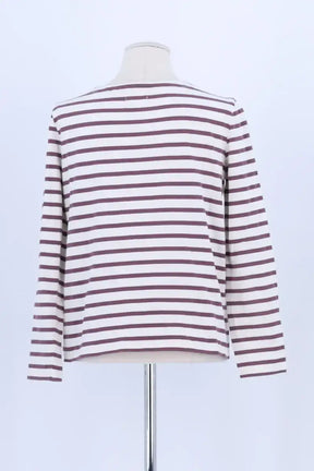 T-shirt Des Petits Hauts Violet en Coton