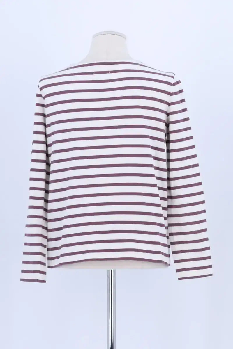 T-shirt Des Petits Hauts Violet en Coton