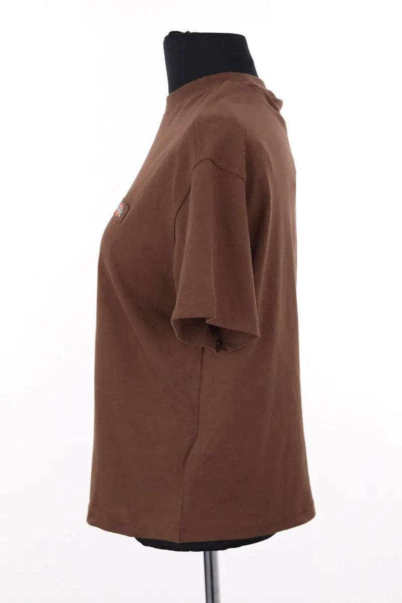 T-shirt Dickies Marron en Coton