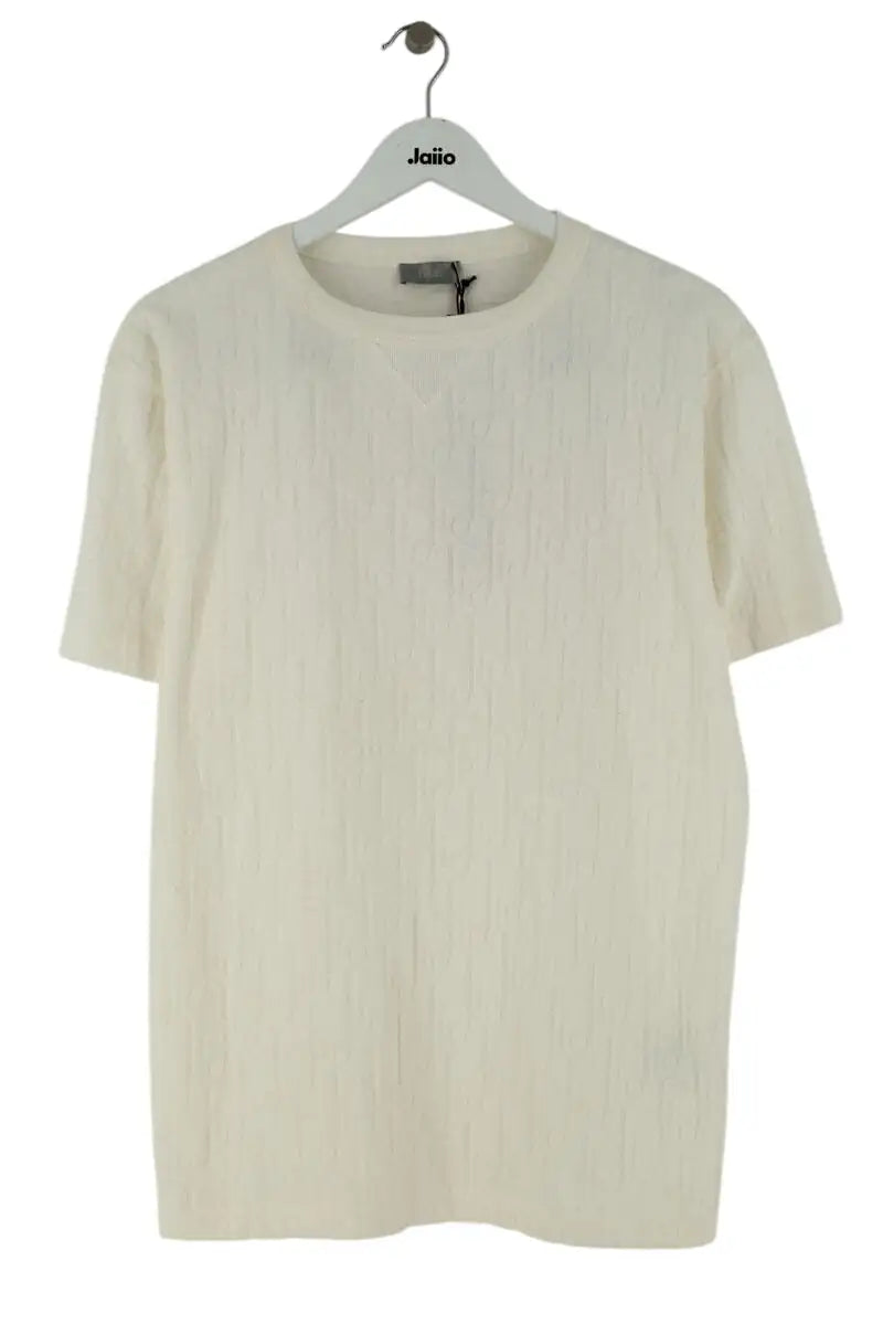 T-shirt Dior Blanc en Coton, taille XS - Seconde Main