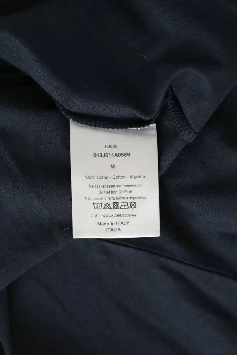 T-shirt Dior Marine en Coton