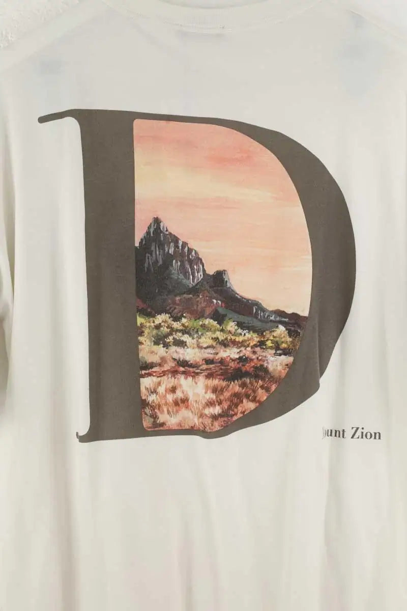 T-shirt Dior Mount zion Blanc en Coton