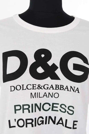 T-shirt Dolce & Gabbana Blanc en Coton