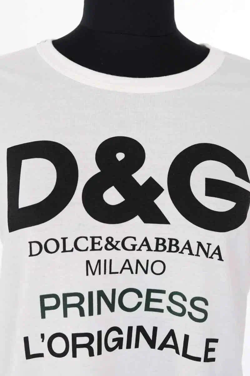 T-shirt Dolce & Gabbana Blanc en Coton