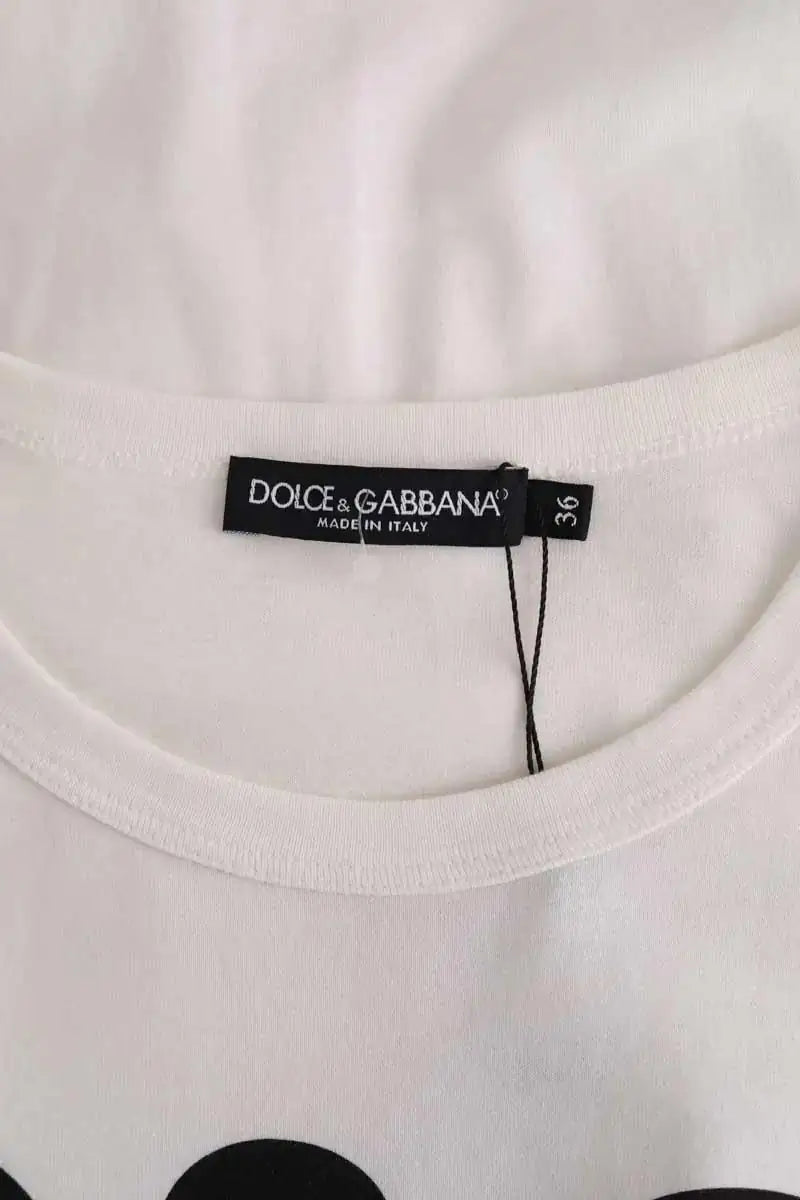 T-shirt Dolce & Gabbana Blanc en Coton