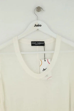 T-shirt Dolce & Gabbana Blanc en Synthétique