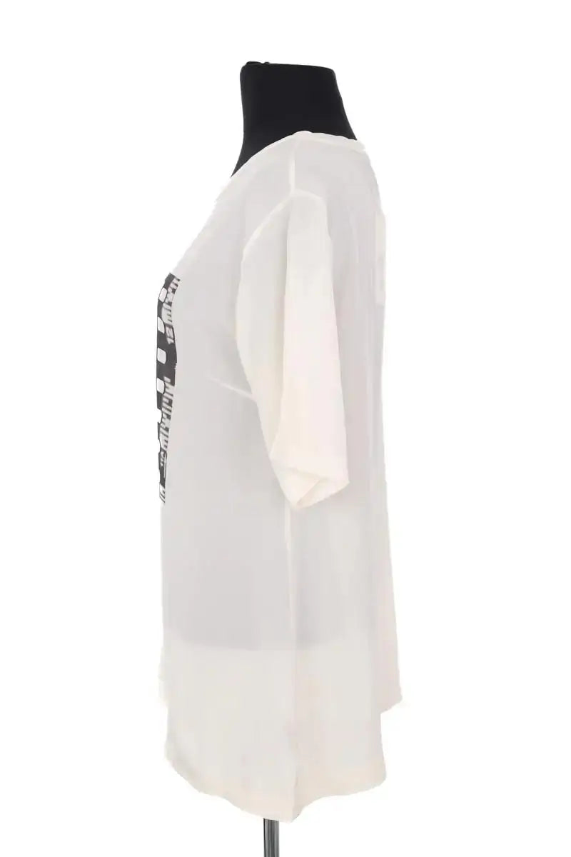 T-shirt Dolce & Gabbana Ecru en Synthétique