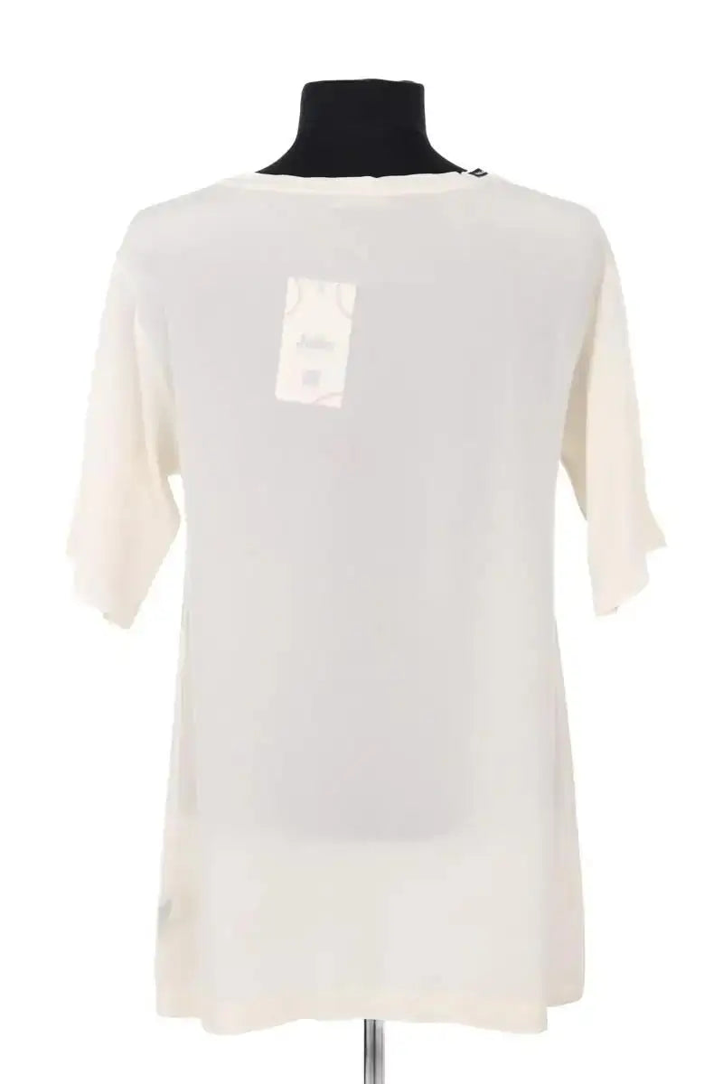 T-shirt Dolce & Gabbana Ecru en Synthétique