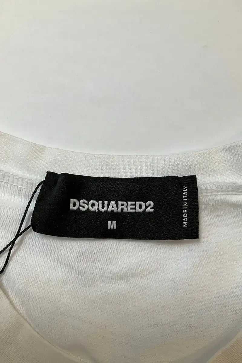 T-shirt Dsquared2 Blanc en Coton