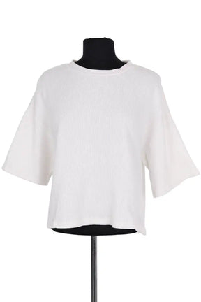 T-shirt Eat Dust Blanc en Coton, taille M - Seconde Main