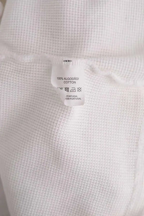 T-shirt Eat Dust Blanc en Coton