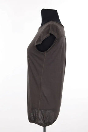 T-shirt Emporio Armani Marron en Coton