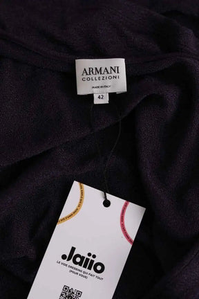 T-shirt Emporio Armani Violet en Viscose