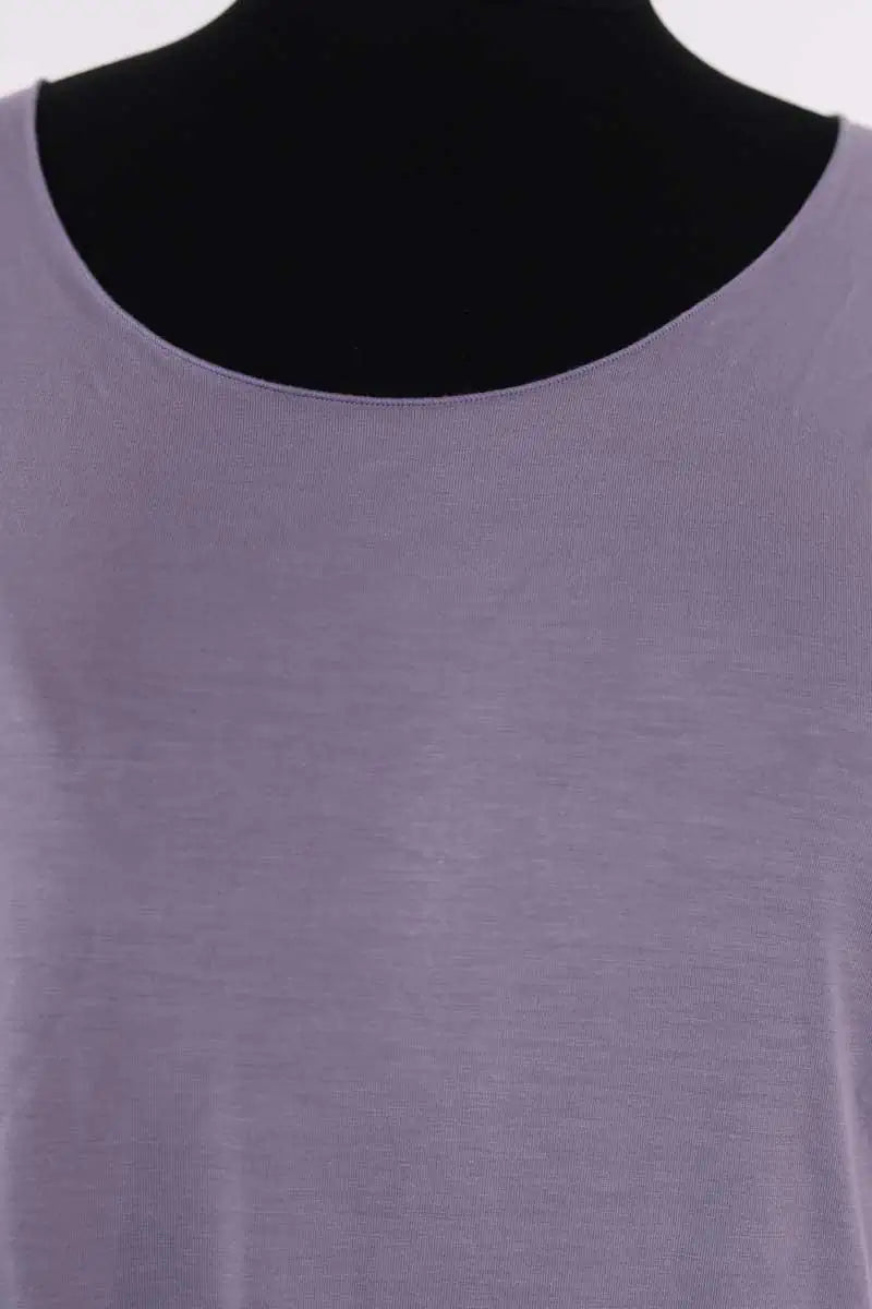 T-shirt Emporio Armani Violet en Viscose