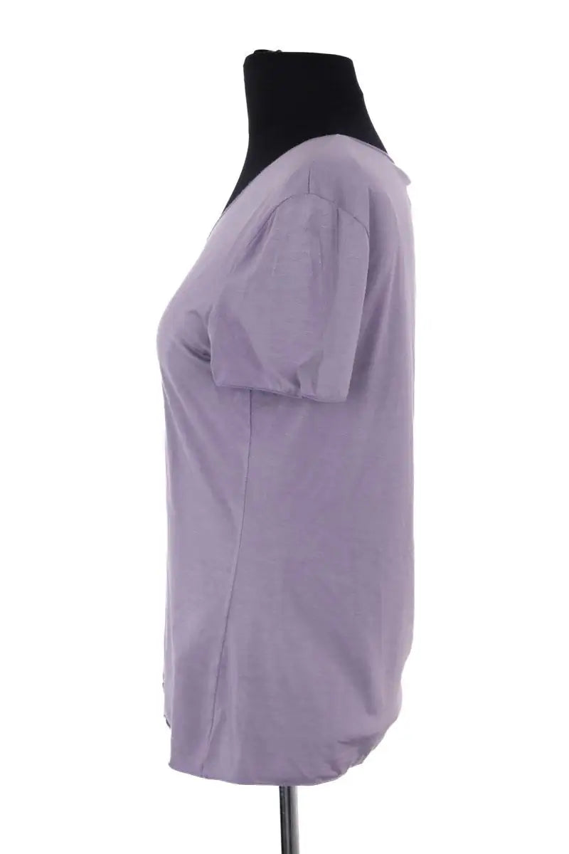 T-shirt Emporio Armani Violet en Viscose