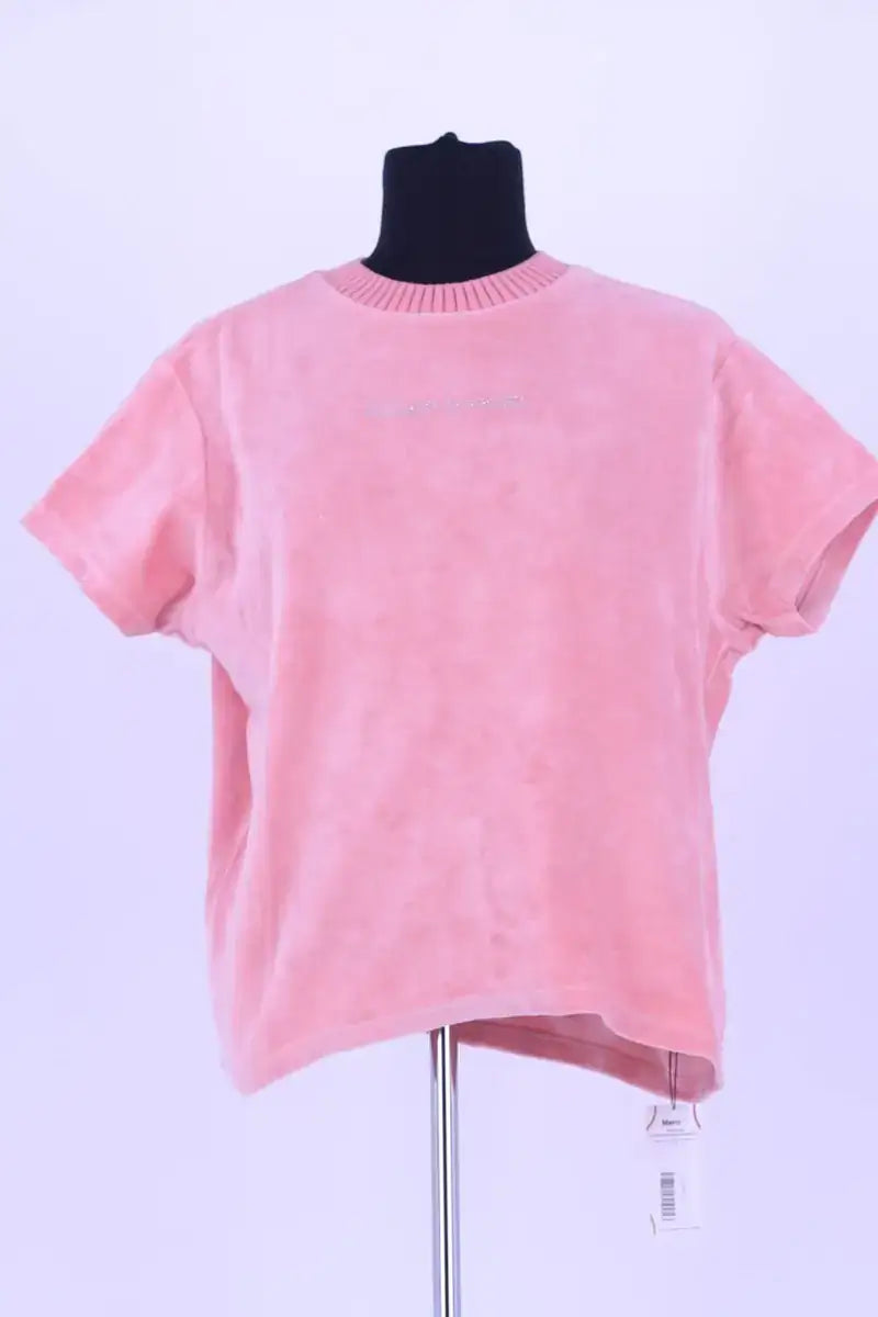 T-shirt éponge Sonia Rykiel Rose en Coton