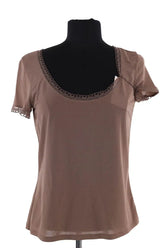T-shirt Eres Marron en Synthétique, taille XXL - Seconde Main
