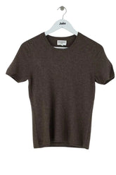 T-shirt Eric Bompard Marron en Cachemire, taille M - Seconde Main