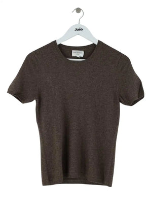 T-shirt Eric Bompard Marron en Cachemire, taille M - Seconde Main