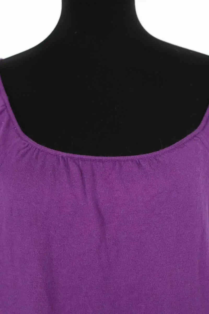 T-shirt Eric Bompard Violet en Cachemire