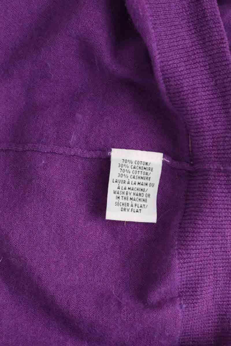 T-shirt Eric Bompard Violet en Cachemire
