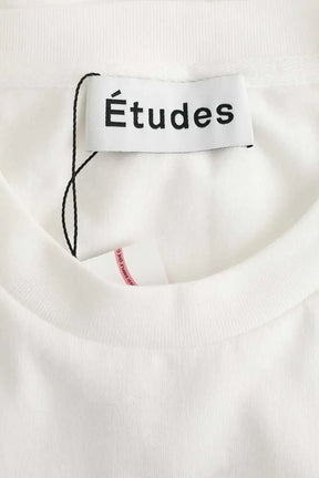 T-shirt Etudes Blanc en Coton