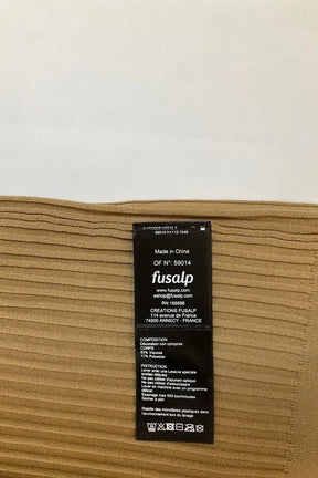 T-shirt Fusalp Beige en Synthétique