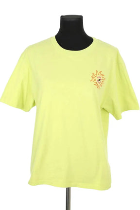 T-shirt GCDS Jaune en Coton, taille S - Seconde Main