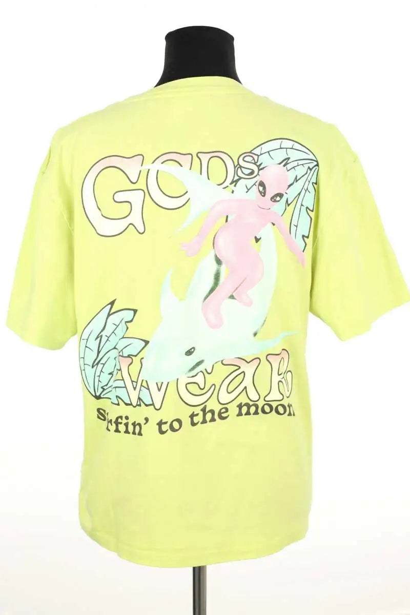 T-shirt GCDS Jaune en Coton