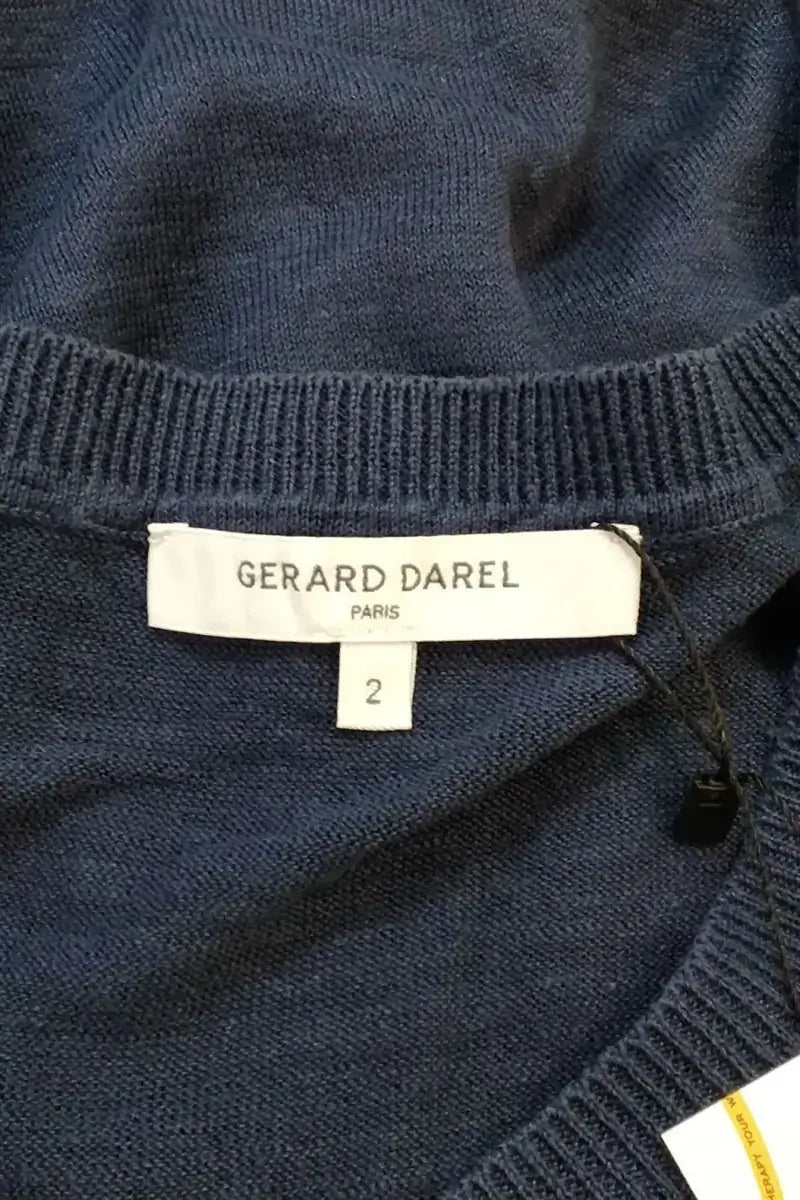 T-shirt Gerard Darel Bleu en Lin