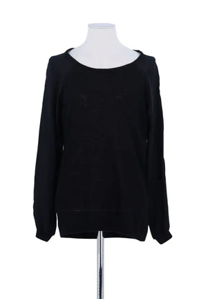 T-shirt Gerard Darel Noir en Laine, taille M - Seconde Main