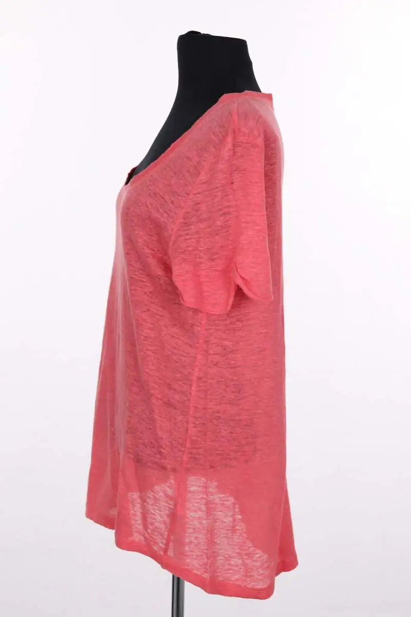 T-shirt Gerard Darel Rose en Lin
