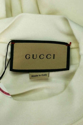 T-shirt Gucci Beige en Coton