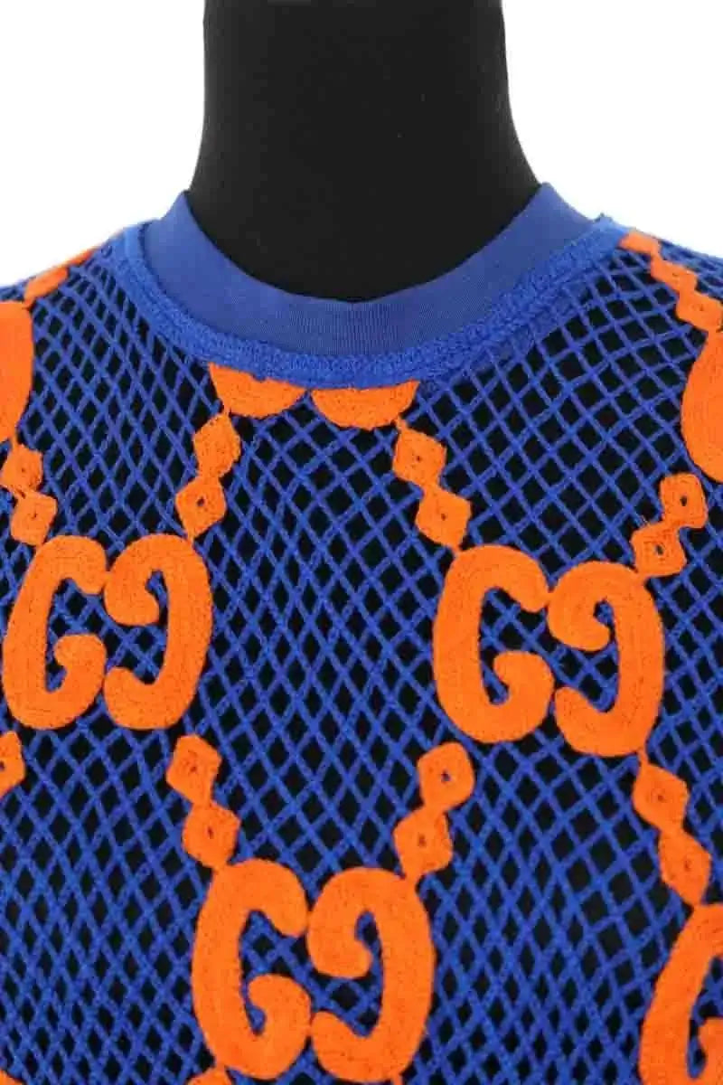 T-shirt Gucci Bleu en Coton
