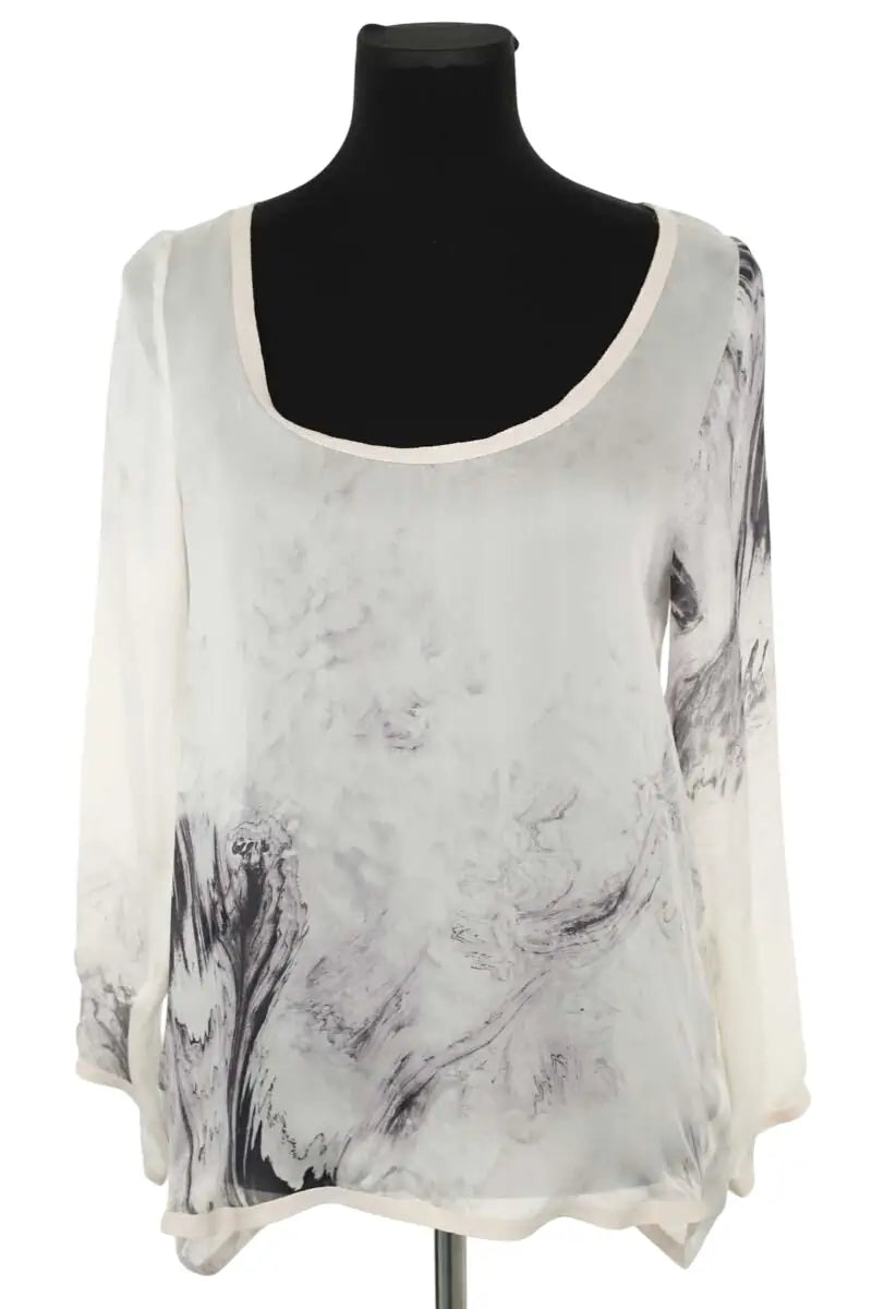 T-shirt Heimstone Blanc en Synthétique, taille M - Seconde Main