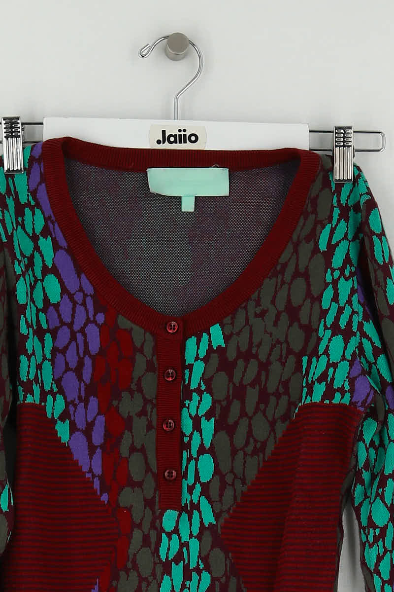 T-shirt Heimstone Rouge en Viscose