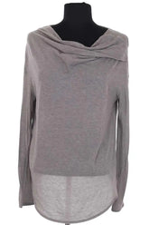 T-shirt Helmut Lang Gris en Synthétique, taille S - Seconde Main