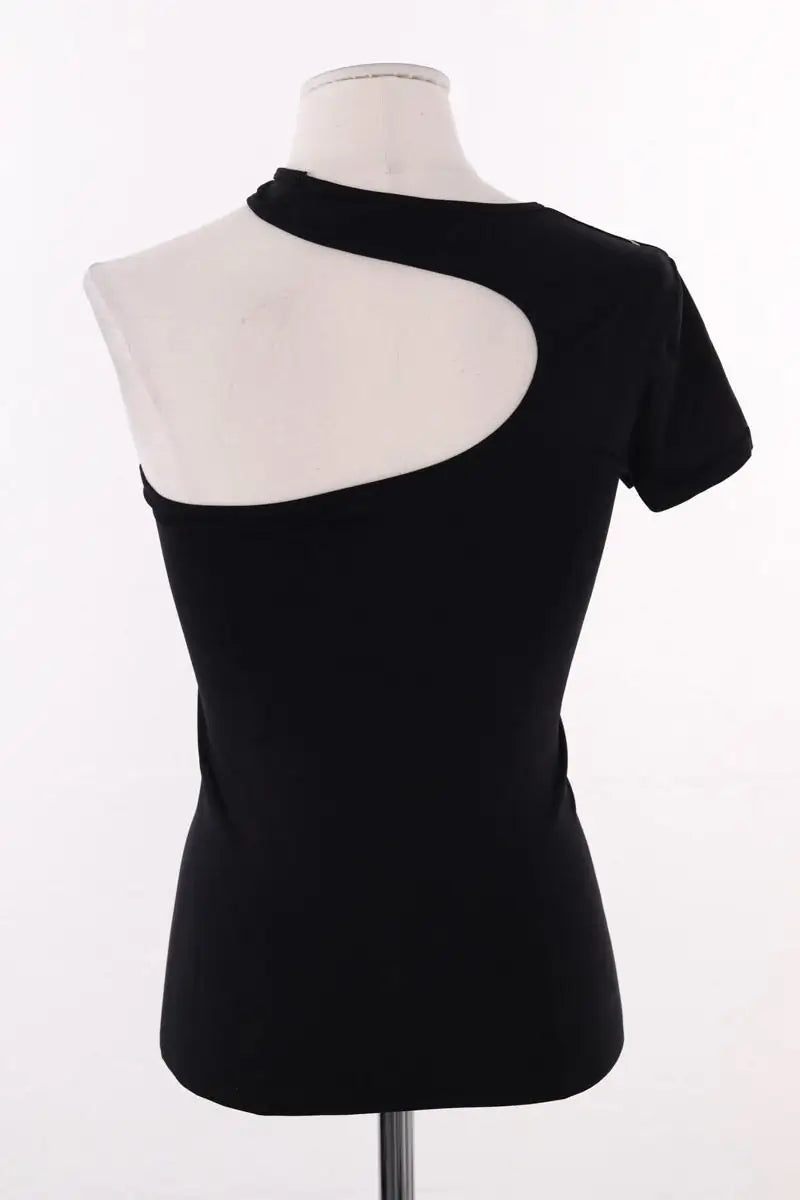 T-shirt Helmut Lang Noir en Synthétique