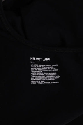 T-shirt Helmut Lang Noir en Synthétique