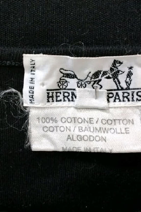 T-shirt Hermès Noir en Coton